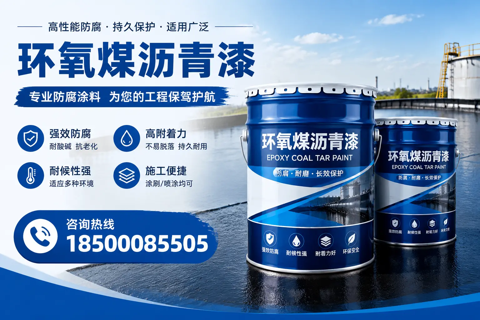 环氧煤沥青漆与其他漆类的比较，白银用户的选择依据